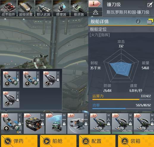 第二银河镰刀级舰船搭配
