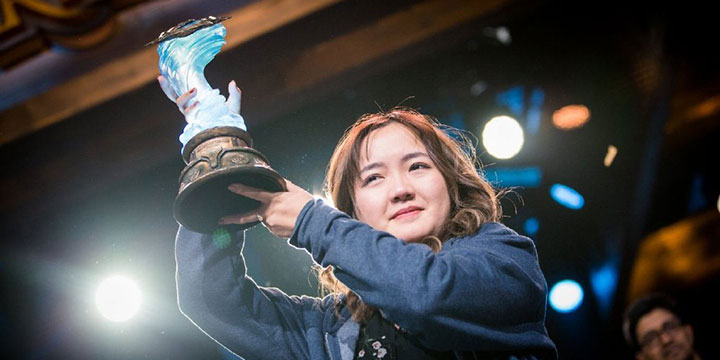 暴雪嘉年华赛事：中国女选手炉石夺冠 守望世界杯中国队亚军