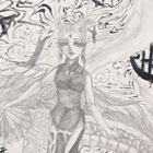 造梦西游5上古天帝篇绘画龙女献福