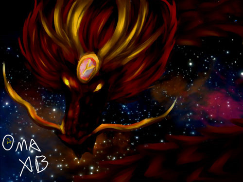 上古天帝篇绘画烛之时间