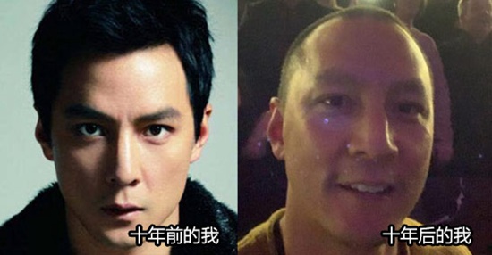 十年对比