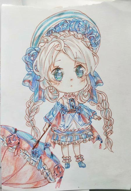 小花仙可爱手绘