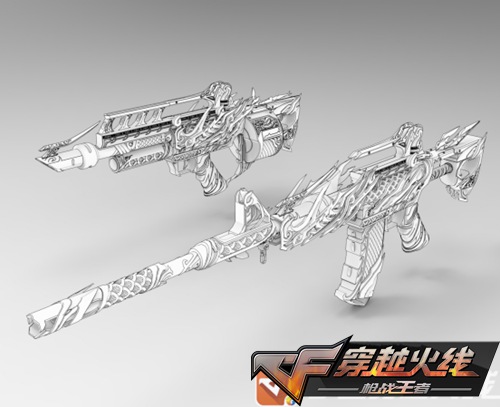 CF手游首把探测功能武器“马超”全面爆料