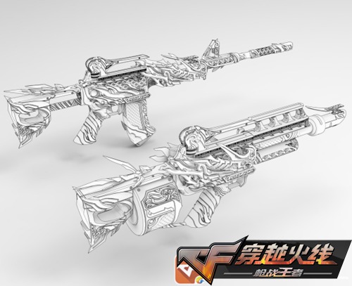 CF手游首把探测功能武器“马超”全面爆料