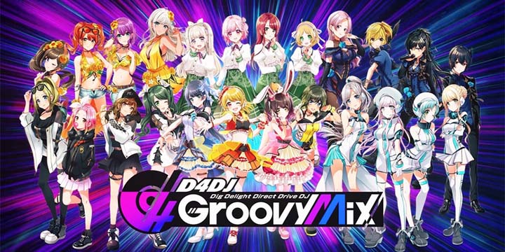 DJ音乐游戏《D4DJ Groovy Mix》秋季推出，这么多DJ小姐姐，我可以！