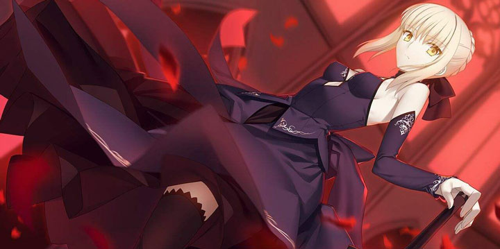 《Fate/Stay Night》黑Saber花魁手办美炸了