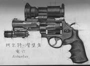 生死狙击玩家手绘-柯尔特 潜望者