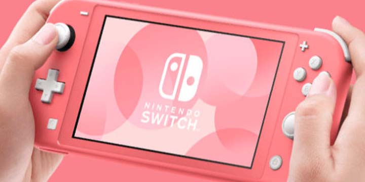 任天堂即将发售少女心:珊瑚色Switch Lite,要命！