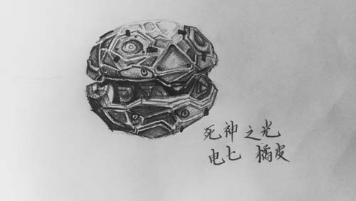 生死狙击玩家手绘-死神之光