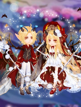 小花仙魔城引路人套装