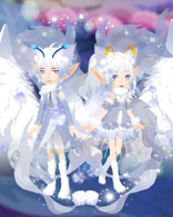 小花仙雪域皎灵套装