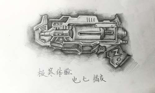 生死狙击玩家手绘-极寒体验