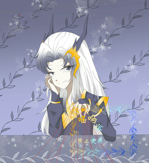 上古天帝篇绘画阴-白龙