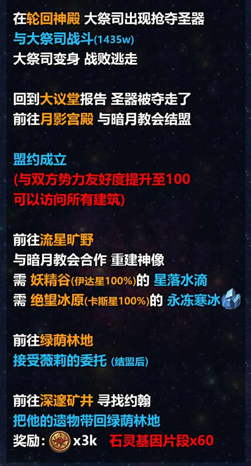 不思议迷宫M12星域攻略 M12星域建筑解析