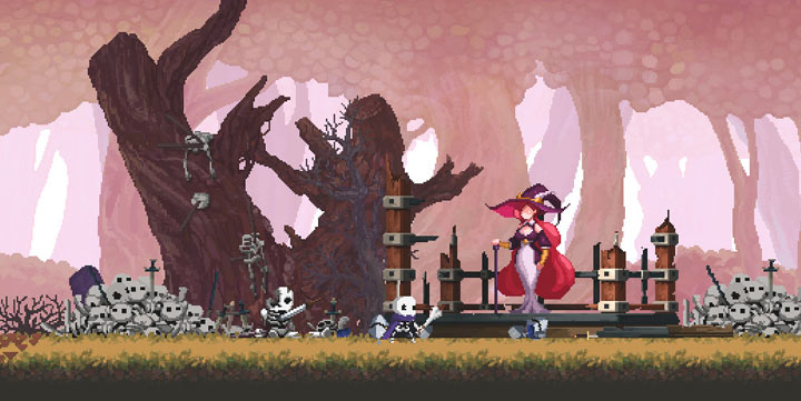 EA测试就拿到特别好评的Roguelite2D横板动作游戏《Skul: The Hero Slayer》