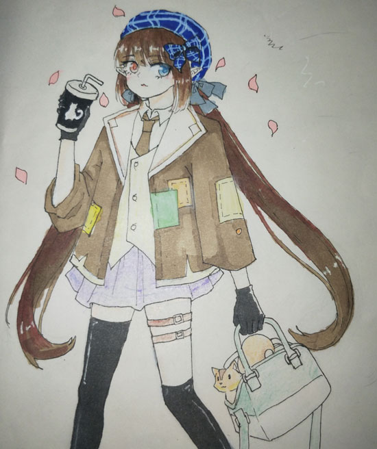 小花仙手绘之服装设计图