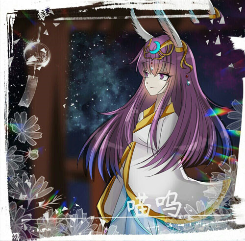 上古天帝篇绘画皎月兔皇