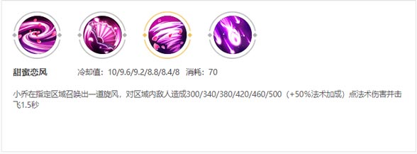 王者荣耀小乔二技能