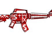 生死狙击玩家板绘-赤红图腾 （武器皮肤）