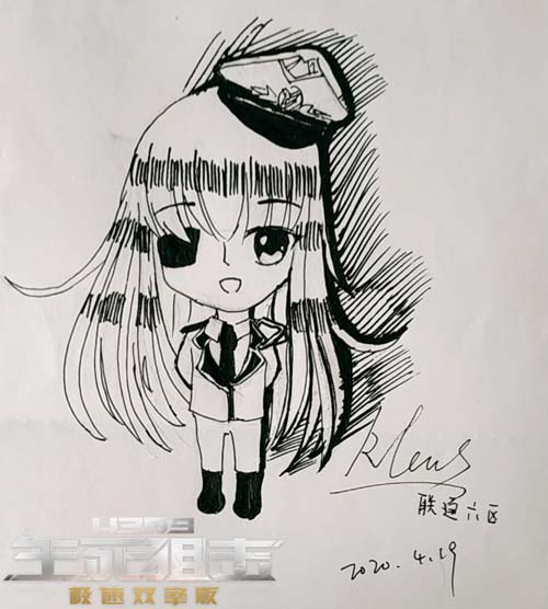 生死狙击玩家手绘-性转克劳斯