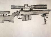 生死狙击玩家手绘-M40