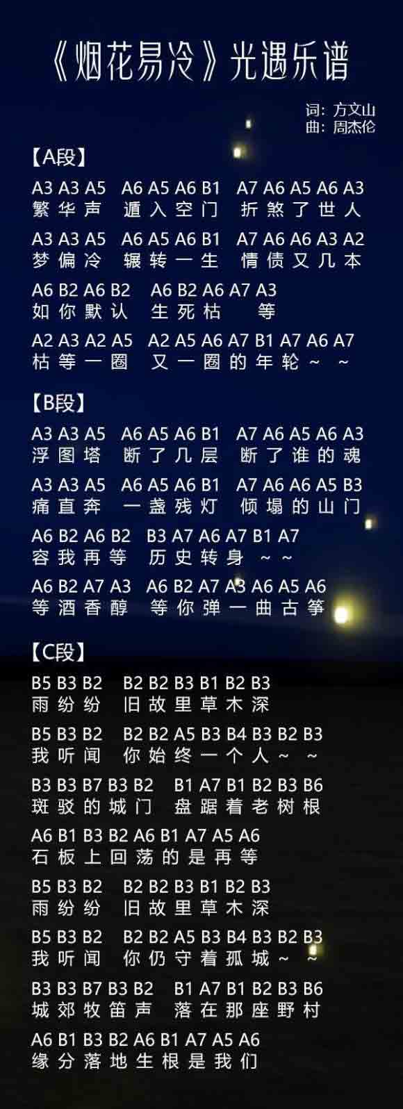 光遇乐谱大全