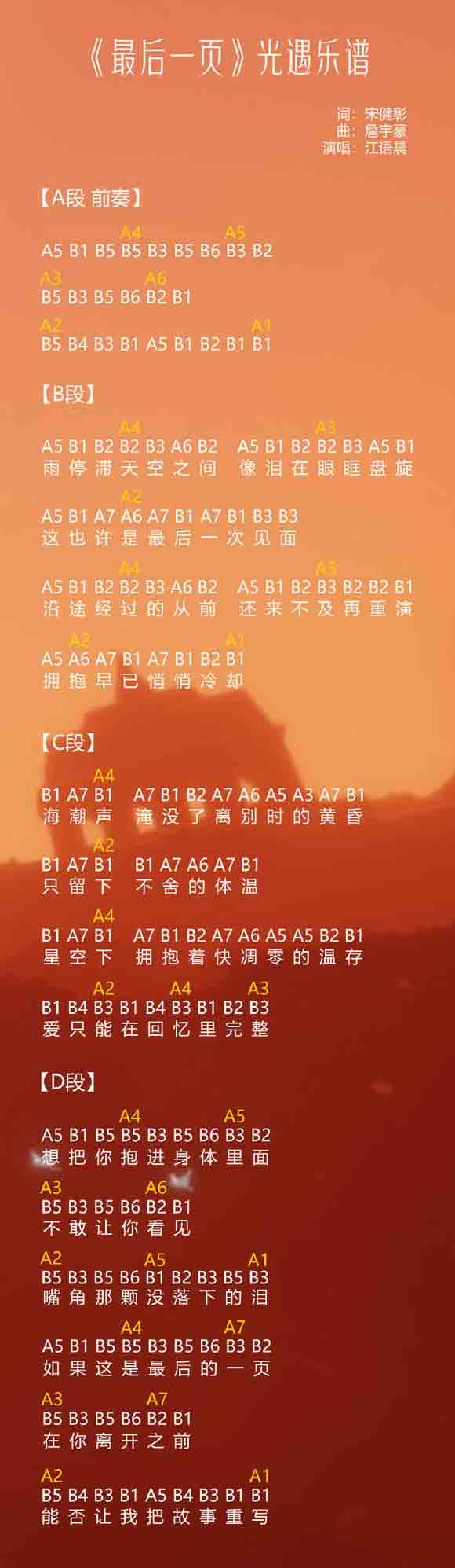 光遇乐谱大全