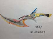 生死狙击玩家手绘-强袭弯刀