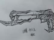 生死狙击玩家手绘-沙鹰·阿尔法