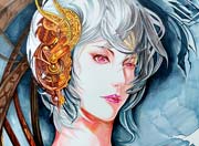 生死狙击玩家马克笔绘 幻影二次元