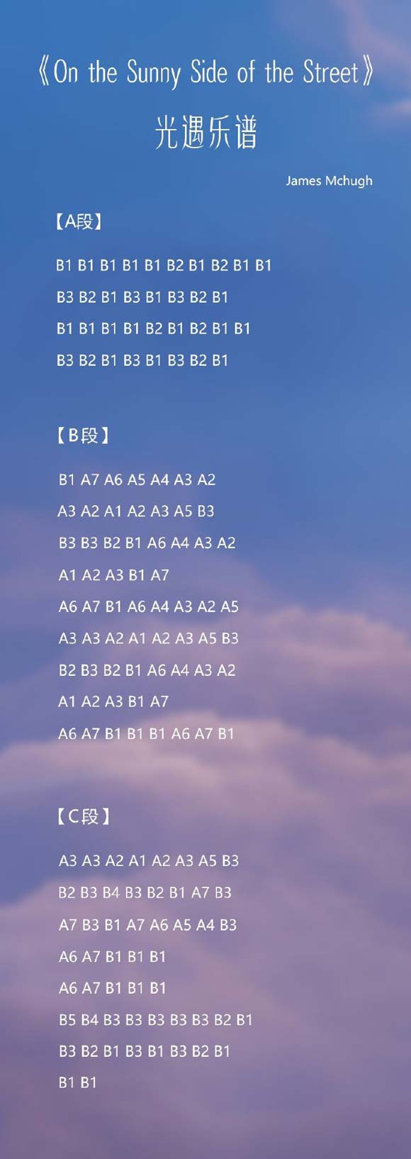光遇乐谱大全