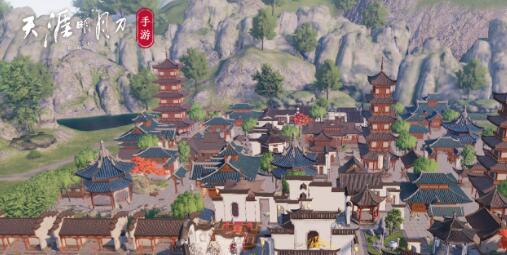 天涯明月刀手游Q区徽派家园二维码 QQ区萌城家园二维码 