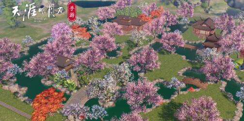 天涯明月刀手游樱花园家园二维码 樱花园家园二维码 