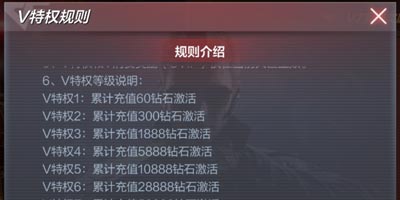 CF手游V7多少钱 VIP7要充值多少钻石