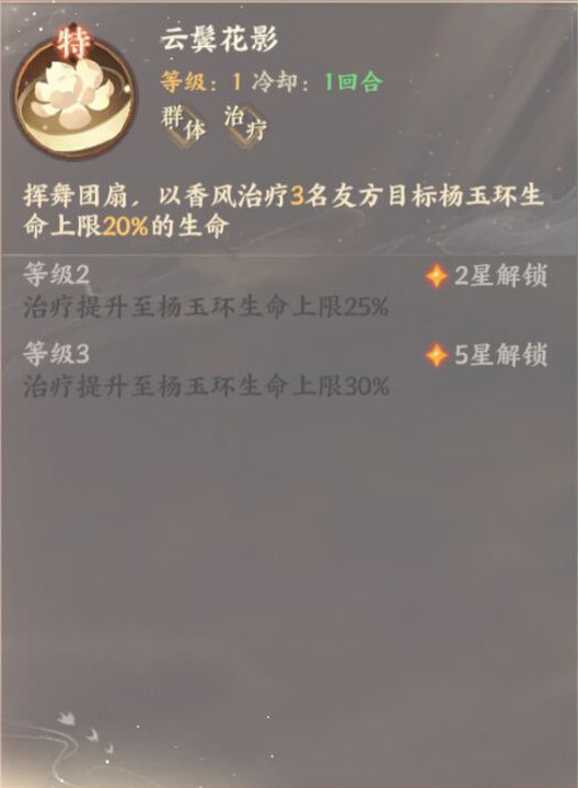 忘川风华录杨玉环天命一览 忘川风华录杨玉环介绍