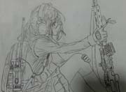 生死狙击玩家手绘 SVD