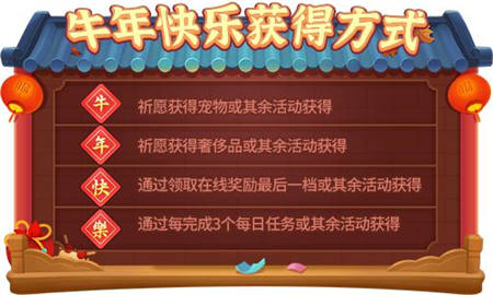 活动八:牛年集字,收获新表情