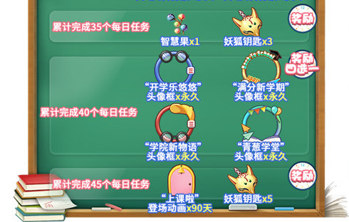每日任务和奖励
