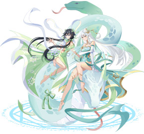 奥奇传说莲池消夏·双生