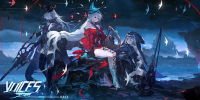 明日方舟浊心斯卡蒂干员曲「Voices」浊音上线 搅动潮汐与刀客塔的心