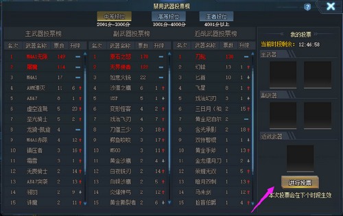 生死狙击 天梯联赛如何禁用武器?