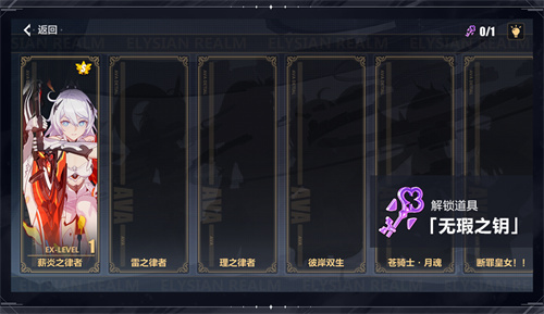 角色界面