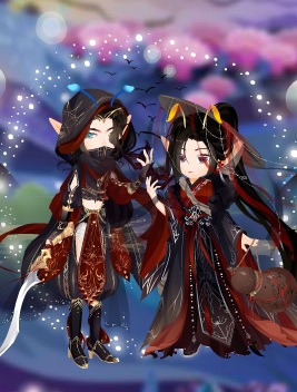 小花仙一笑红尘套装