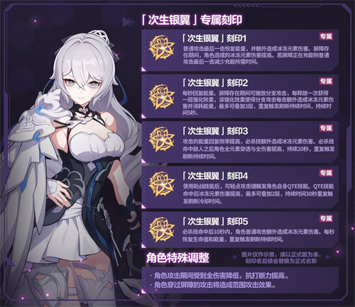 次生银翼专属刻印