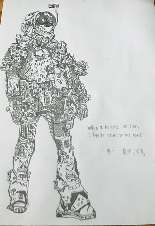 生死狙击玩家手绘 铁驭