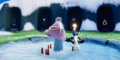 光遇3月10日复刻先祖 | 紫金流苏斗篷返场