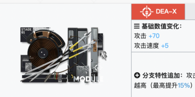 明日方舟：神射手模组分析