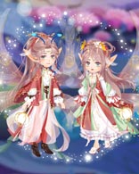 小花仙踏影孤灯套装