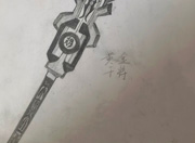 生死狙击玩家手绘 黄金干将