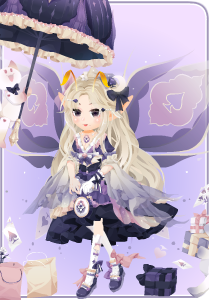 小花仙黑桃小姐 执事套装